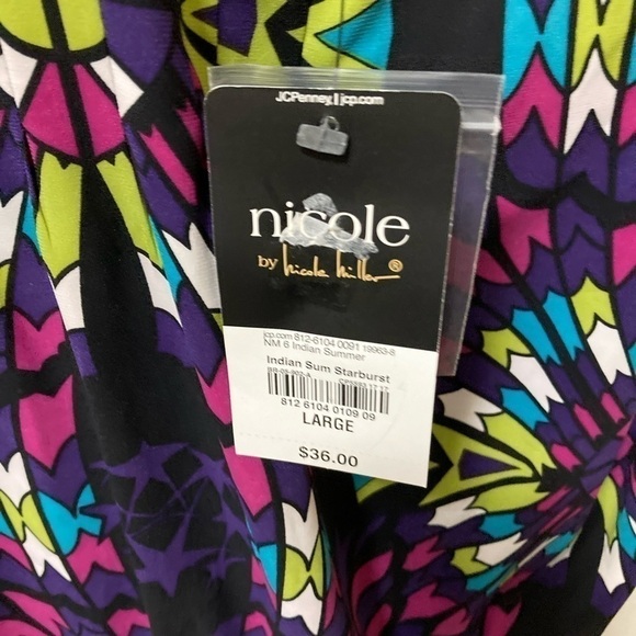 Nicole Miller Size Large - New with Tags Starburst - Picture 14 of 15